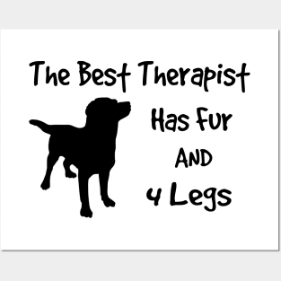 The Best Therapist Dog Posters and Art